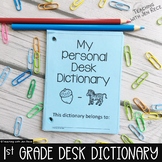 Back to School First Grade Sight Words Dictionary with Eas