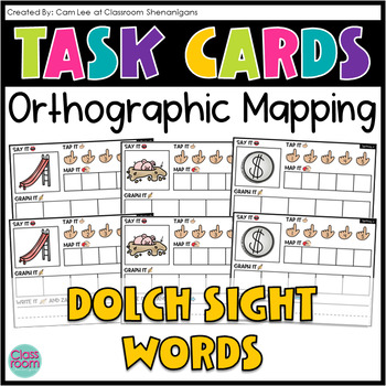 Preview of Orthographic Mapping - Science of Reading - Dolch Sight Words