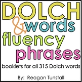 Dolch Sight Words and Fluency Phrases Books