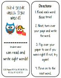 Dolch Sight Words read and write sticker book editable!