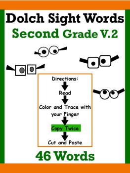 Preview of Dolch Sight Words_Second Grade Version 2