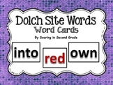 Dolch Site Words Word Cards Freebie