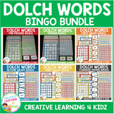 Dolch Words Bingo Board Bundle