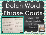 Sight Words Fluency Phrase Cards