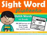 Sight Word Flip Book - Dolch Words - 1st Grade