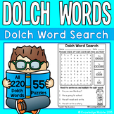 Dolch Word Search - 55 Puzzles for all 220 Dolch Words
