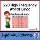 High Frequency Sight Words Bingo