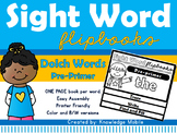 Sight Word Flip Book - Dolch Words - Pre-Primer