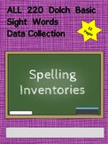 Dolch Words - Test - Spelling - 22 Unit Tests