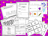 Dolch and Fry Sight Words Beginner Curriculum Download. Pr