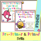 Dolche Kindergarten Sight Word Practice Drills: Read-Color