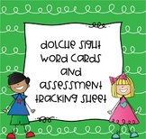 Dolche Sight Word Cards and Assessment Tracking Sheet