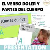 Doler and Spanish Body Parts  Introduction and Practice Pr