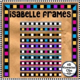 Dollar Deal! 10 Colorful Isabelle Frames Borders Clipart