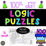 100th Day Logic Puzzles - Dollar Deal!