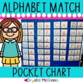 Dollar Deal | Alphabet Match Pocket Chart Center Capital a