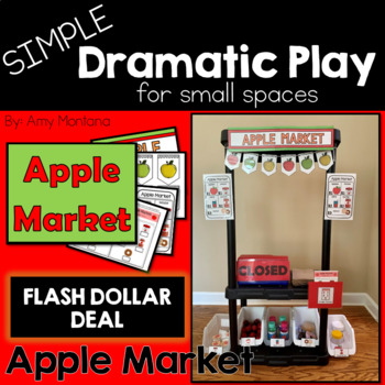 Preview of Dollar Deal: Apple Market Dramatic Play {Made Simply for Small Spaces}