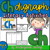Ch Digraph Printable Literacy Activities for Kindergarten 