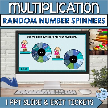 Preview of Dollar Deal Multiplying by Multiples of 1,000 Random Number Spinner