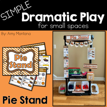 Preview of Dollar Deal: Pie Stand Dramatic Play {Made Simply for Small Spaces}