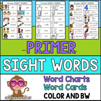 Preview of Dollar Deal : SIGHT WORDS - Word Lists | Sentences | Flashcards - PRIMER