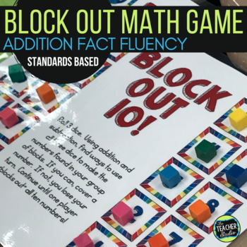 Addition Fact Fluency Game: Dollar Deals: 