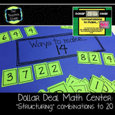 Composing and Decomposing Numbers: Dollar Deals:  "Combina