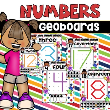 Preview of Dollar Deals Geoboard Number Task Cards