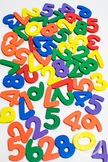Dollar Stock Photo 228 Colorful Pile of Numbers