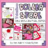 Dollar Store Valentine Sight Word and Math Games by Kim Ad