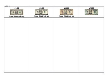 Preview of Dollar Trading Game