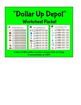 Dollar Up Worksheet, Grocery Items Under $10