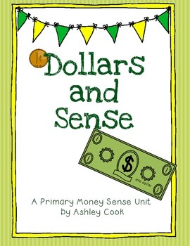 Preview of Dollars and Sense a primary money sense unit