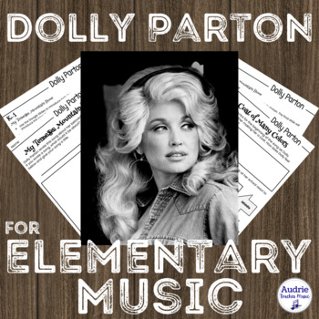 Preview of Dolly Parton for Elementary Music