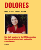 Dolores Huerta Documentary Movie Study Guide Packet in ENGLISH