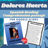 Dolores Huerta - Spanish Biography Activity Google Slides 
