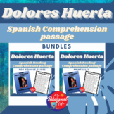 Dolores Huerta - Spanish Biography Reading Activity Bundle