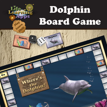 Dolphin Board Game by More Than Charms