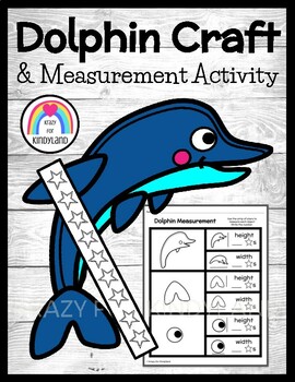 Preview of Dolphin Craft Measuring Nonstandard Measurement - Ocean Zo Activity