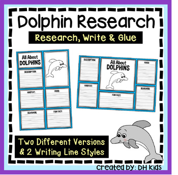 Dolphin Report, Animal Research Activity, Sea Animal Writing - Bulletin ...