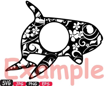 Download Dolphins Frame School Clipart Party Ocean Sea Animals Shape Dolphin Fish 414s