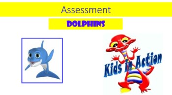 Preview of Dolphins stage 4 assessments 5 to 6 years old