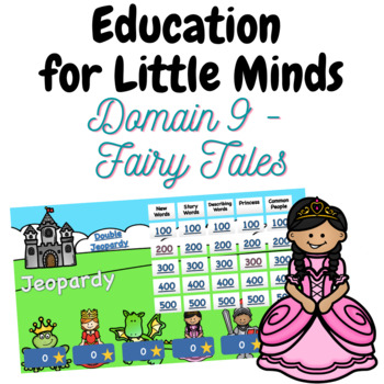 Preview of Domain 9 Fairy Tales 1st Grade  - CKLA - Listening & Learning Jeopardy Game