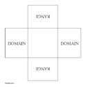 Domain and Range Lesson with Foldable