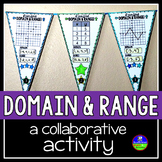 Domain and Range Math Pennant Activity