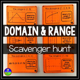 Domain and Range Scavenger Hunt Activity
