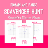 Domain and Range Scavenger Hunt