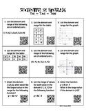 Domain and Range Tic-Tac-Toe with QR Codes
