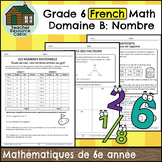 Domaine B: Nombre (Grade 6 Ontario FRENCH Math)