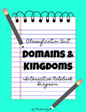 Domains and Kingdoms Classification Interactive Notebook C